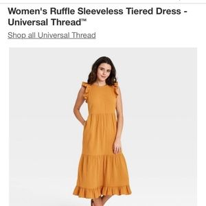 COPY - Ruffle jumper dress